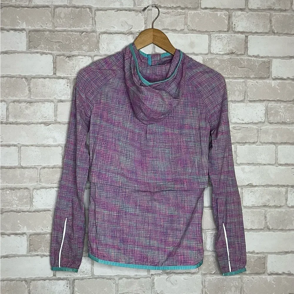 Ivivva Girls Space Dye Lightweight Performance Jacket Size 12